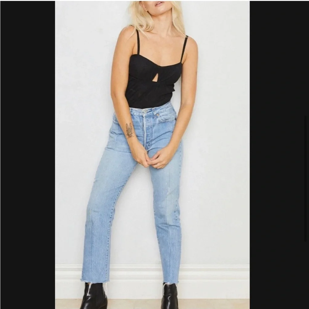 Revolve x We Are HAH Under The Wire Black Bodysuit - Picture 6 of 11